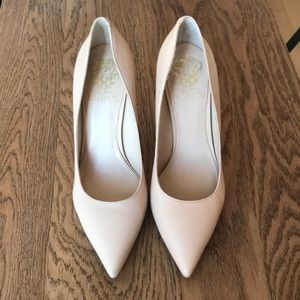 Vince Camuto, nude, 3.5 inch heel, size 6.5